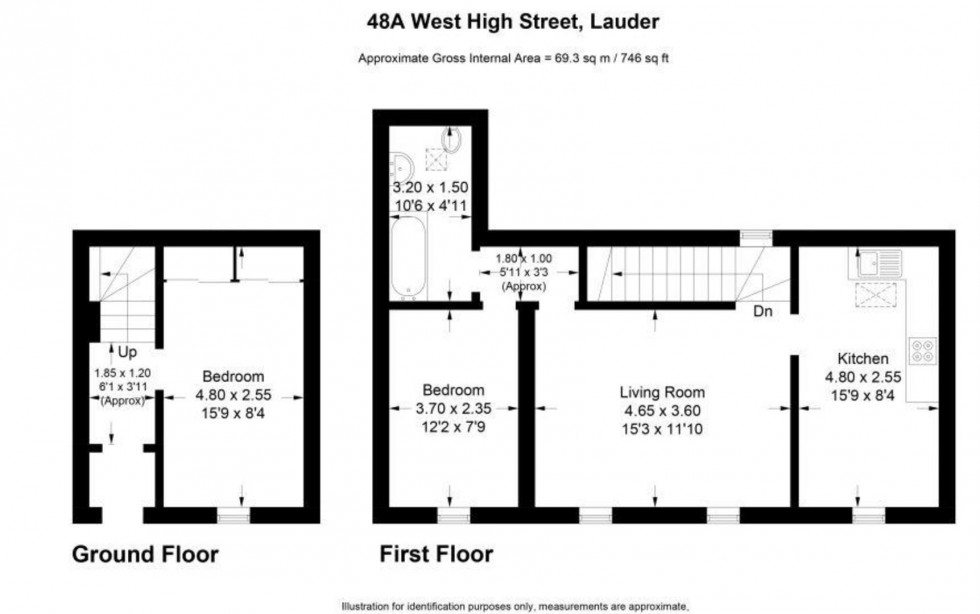 Floorplan for West High Street, Lauder