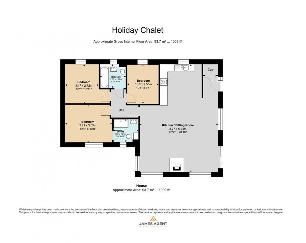 Floorplan for Building Plot Nr. Rachan, Broughton