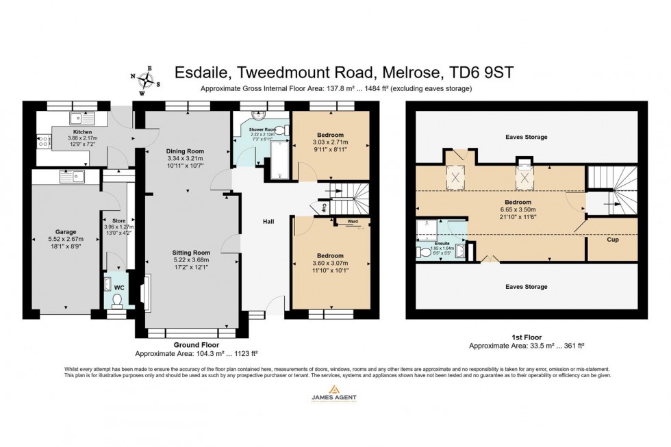 Floorplan for Tweedmount Road, Melrose