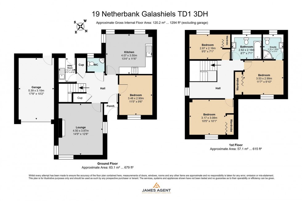 Floorplan for 19 Netherbank, Galashiels