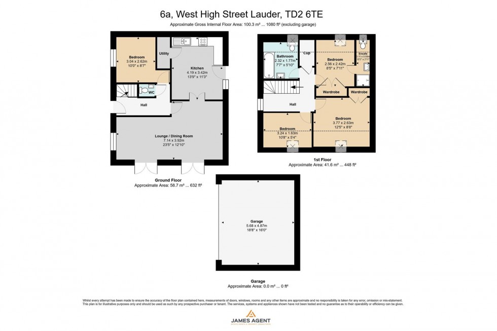 Floorplan for West High Street, Lauder